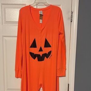 PINK Victoria's Secret Vibrant Orange Sleepwear